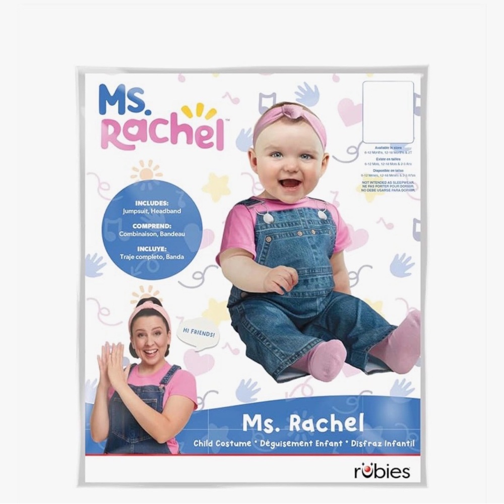 Ms. Rachel Infant Costume (6-12 mo)